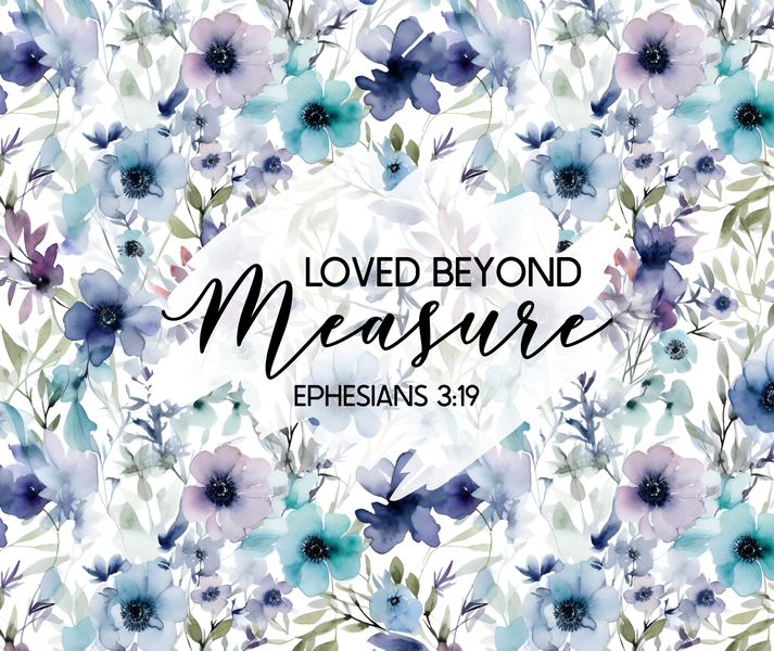 Mouse pad - Elagant Loved Beyond Measure Mousepad mousepad