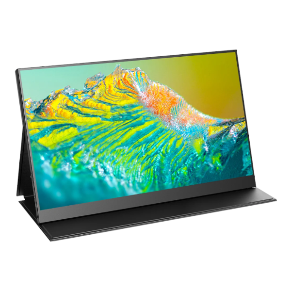 Ultra Slim Portable Monitor with Vivid HD Resolution - Black