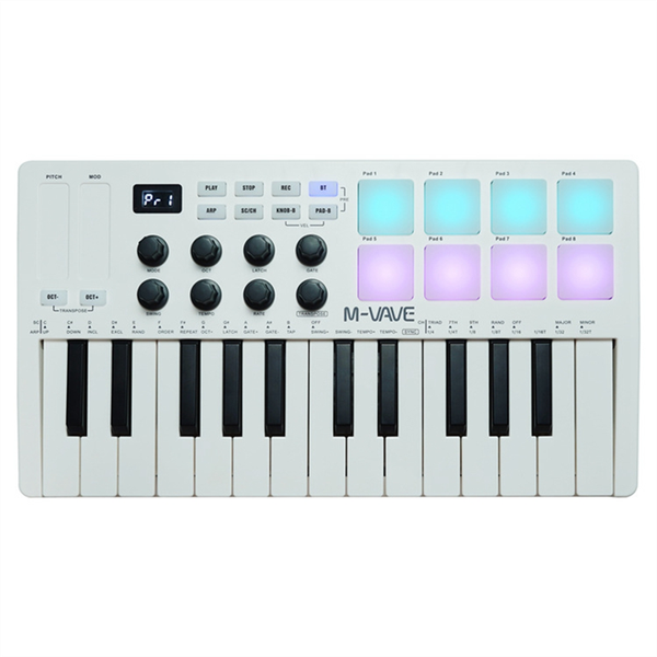 M-Vave Midi Keyboard Midi Controller Portable Arranger Keyboard