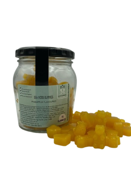 Sea Moss Gummies (Pineapples)