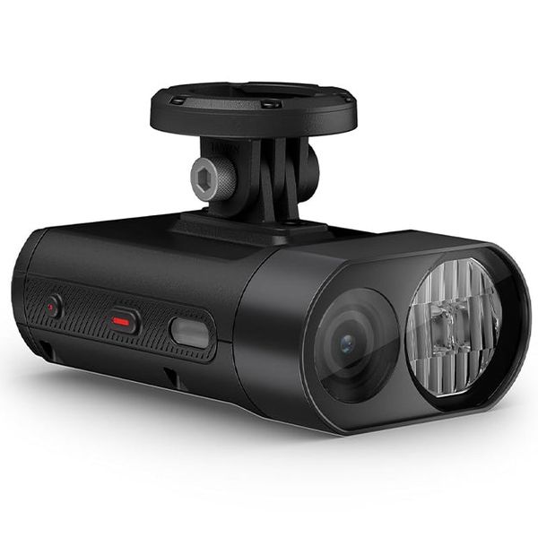 Garmin Varia Vue Front Facing Cycling Headlight With 4K Camera - Black