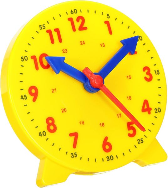 4 Inch Learning Clock for Kids, Demonstration Teaching Clock