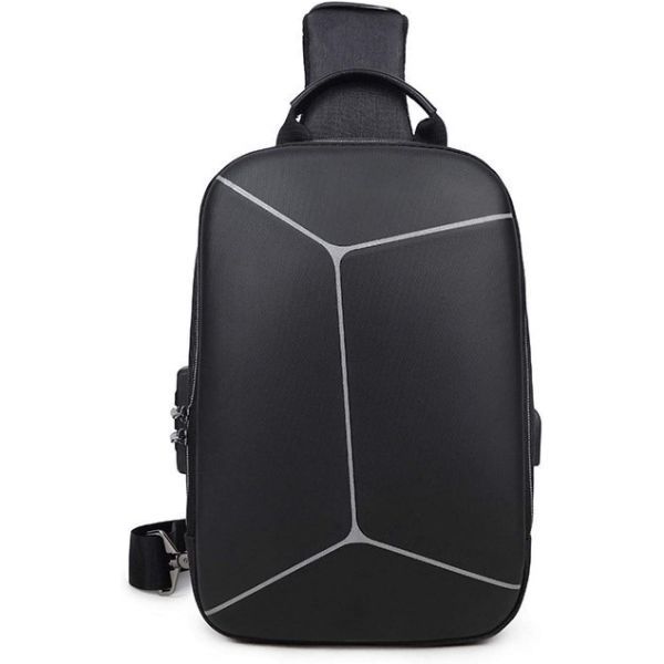 USB Anti-Theft Chest Waterproof &amp; Wear-Resistant Messenger Bag