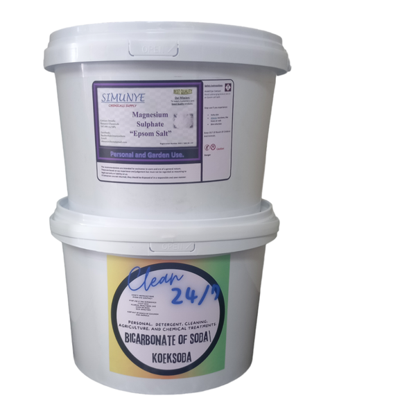 COMBO - Epsom Salts 5lt / Bicarbonate OF soda 5lt