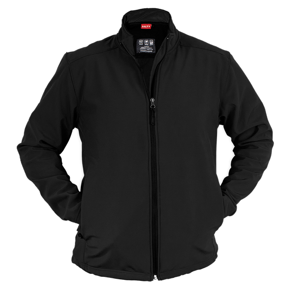 Salty - Mens Black Softshell Jacket