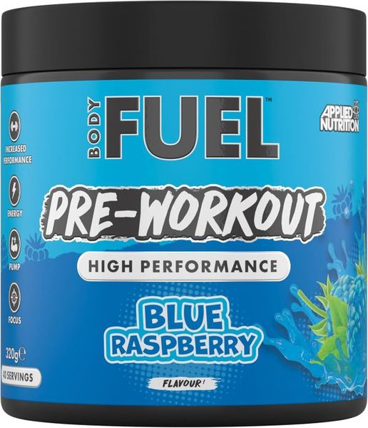 Applied Nutrition BodyFuel Pre-Workout 40 Servings- Blue Raspberry