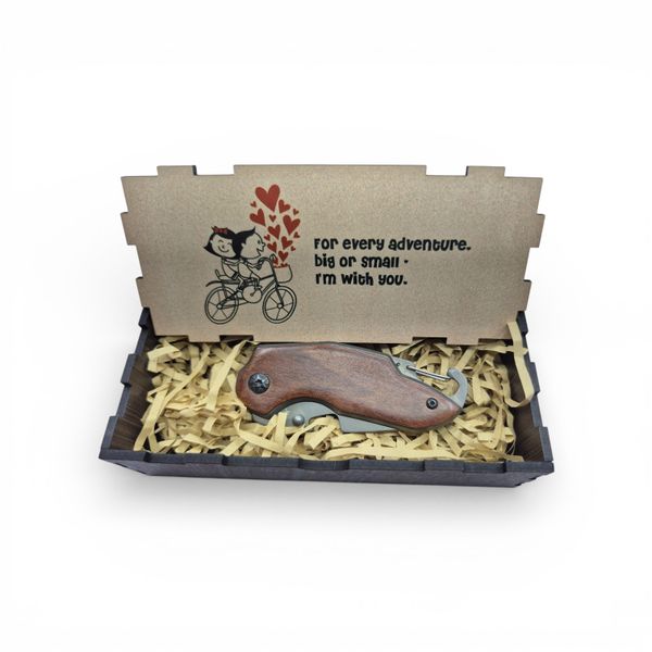 Pocket Knife X48-Gift Box, For Every Adventure, Big Or Small-Im With You.