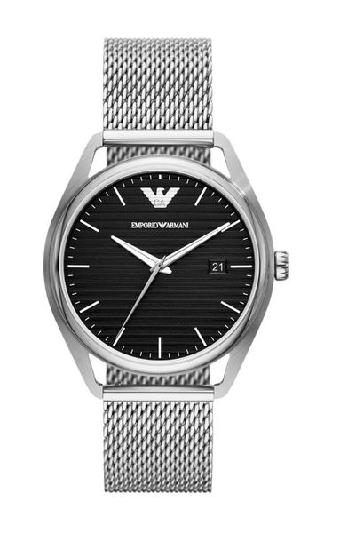 Armani Mens Silver Stainless Steel Watch - AR80055