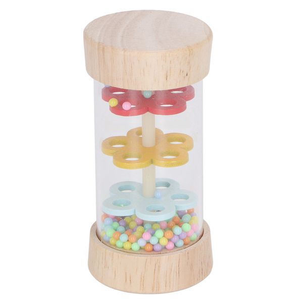 Rain Stick Wooden Rainmaker Toy Music Hand Eye Coordination Toy 9.5cm