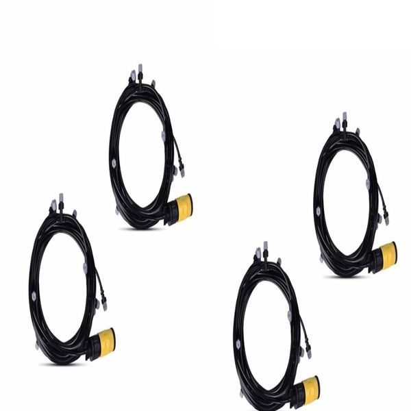 Pack of 4 DIY Outdoor Cooling Mist System