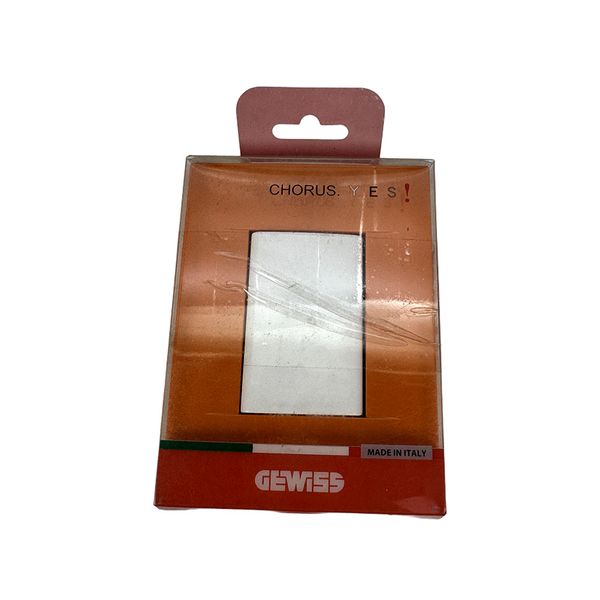 ACDC - Gewiss Opal Orange Chorus Geo 1 Lever 2-Way 16A