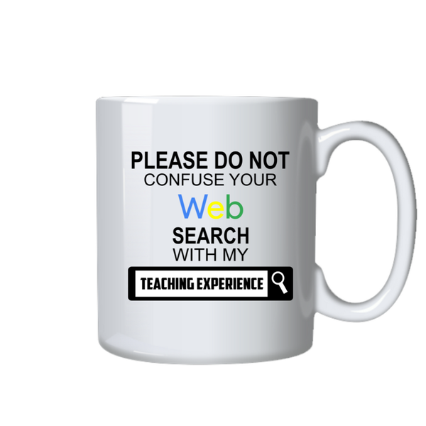 Teacher Coffee Mug - Web Coffee Cup Experience - Teachers Day Gift Idea