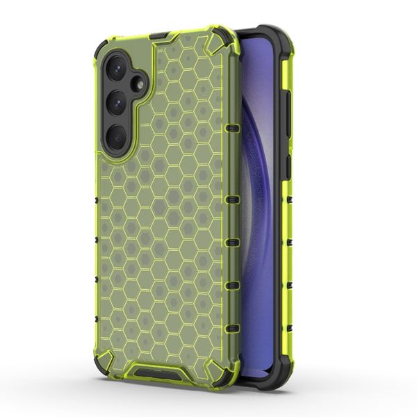 Shockproof Honeycomb PC + TPU Protective Case Compatible with Samsung Galaxy A35 5G