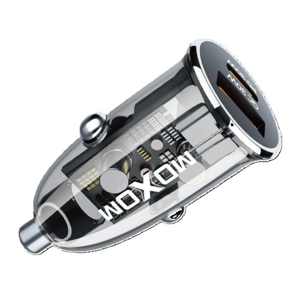 Moxom LX-VC805 65W PD + QC Transparent Car Charger