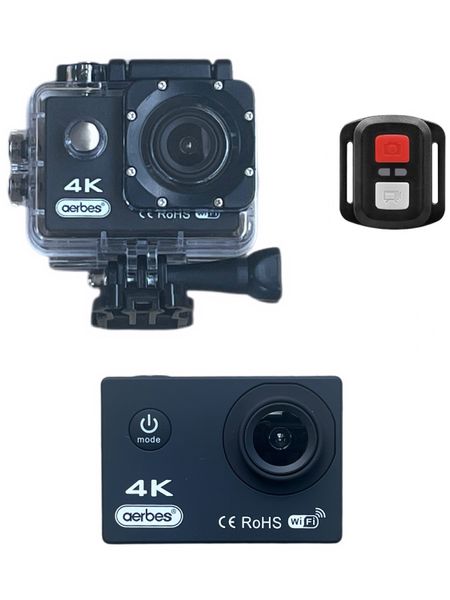 4K FHD WIFI Sport Video Camera with 16GB TF Memory Card