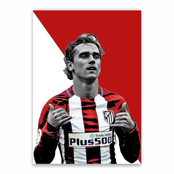 Antione Griezmann Atletico Madrid Poster - A1