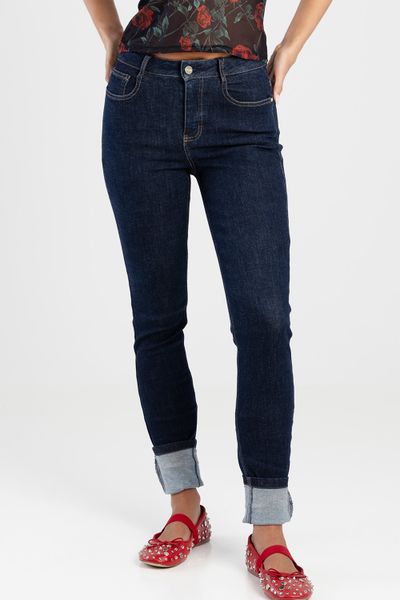 Sissy Boy: Frankie Mid Waist Basic Skinny Jeans