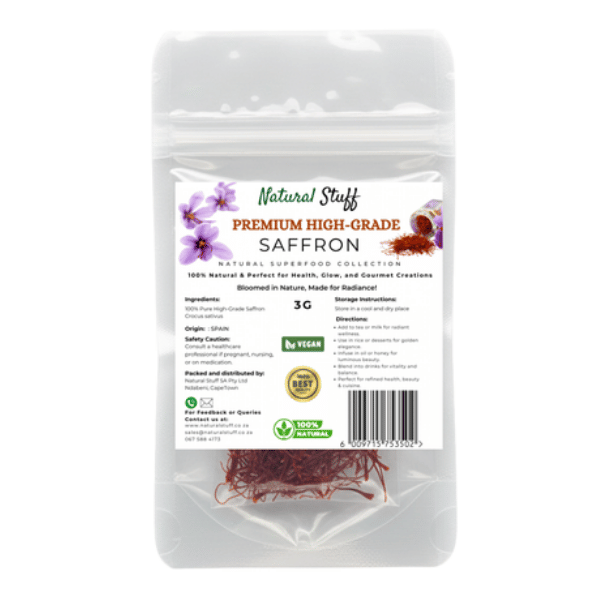 Natural Stuff Saffron High Grade - Golden Elegance &amp; Aroma