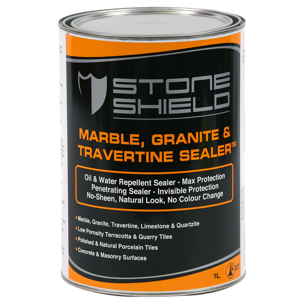 1 L Sealer for Marble, Granite, Travertine, Concrete - Natural look