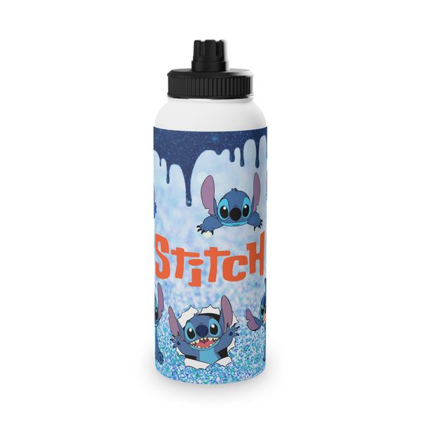 Glitter Stitch 850ml Metal Water Bottle