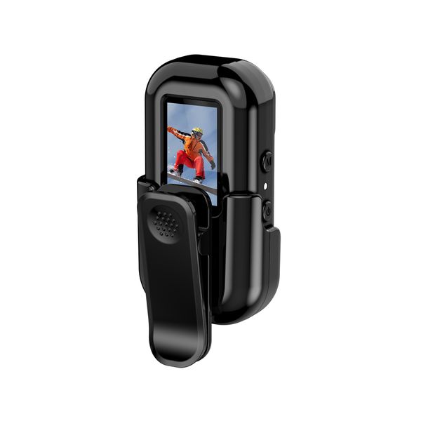 Action Sport DV Video Recording Pocket Camera with Screen &amp; Clip (Black)
