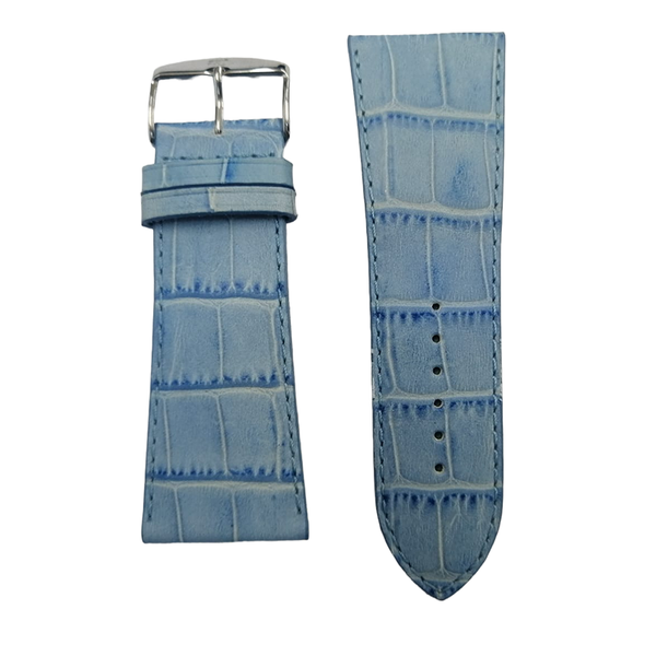 Aero Comfort Croco Grain Watch Strap - 30mm
