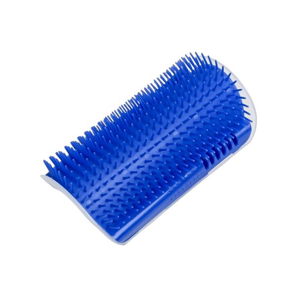 Cat Enrichment Scratcher with Bristle Brush &amp; Catnip