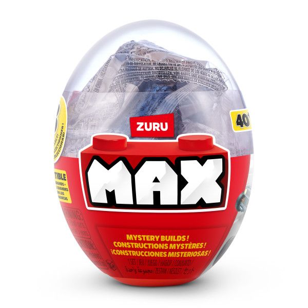 Max-Construction Bricks-Egg Capsule Series 1 Egg Capsule 40+ Bricks