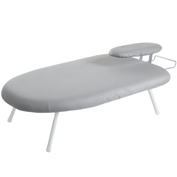 Tabletop Ironing Board with Folding Legs - Cotton Cover Table Ironing Board