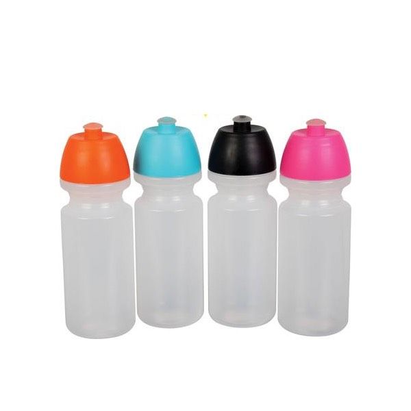 4 Coloured Top Water bottles 750ml Assorted Colours