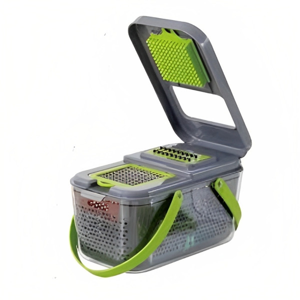 22-In-1 Multifunctional Grater - Green/Black