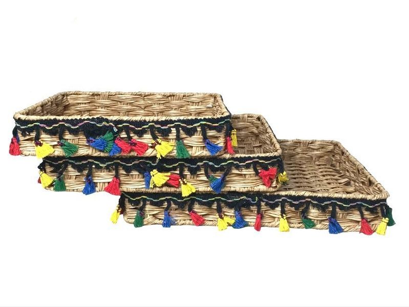Wicker Basket - Set of 3