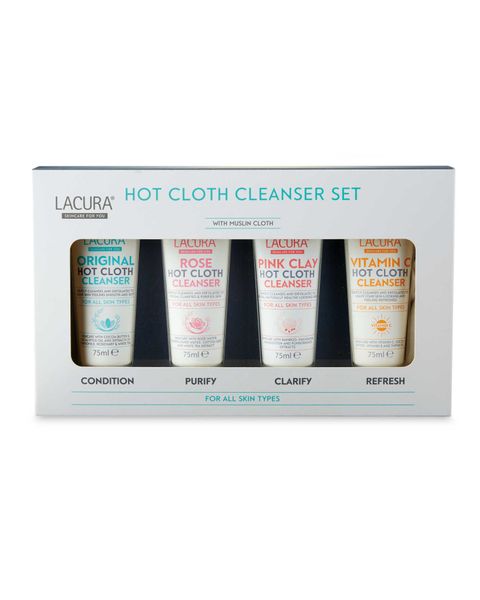 Lacura Hot Cloth Cleanser Set