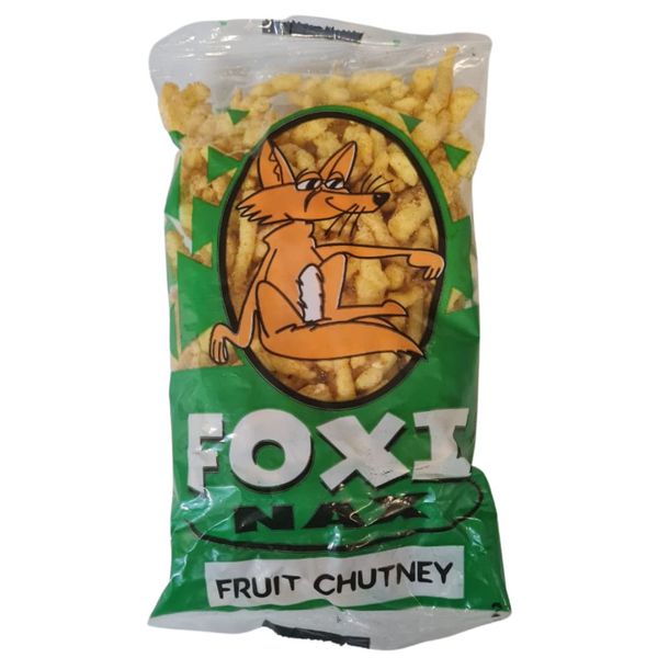 Foxi Nax Fruit Chutney Maize Chips 75G Pack of 40