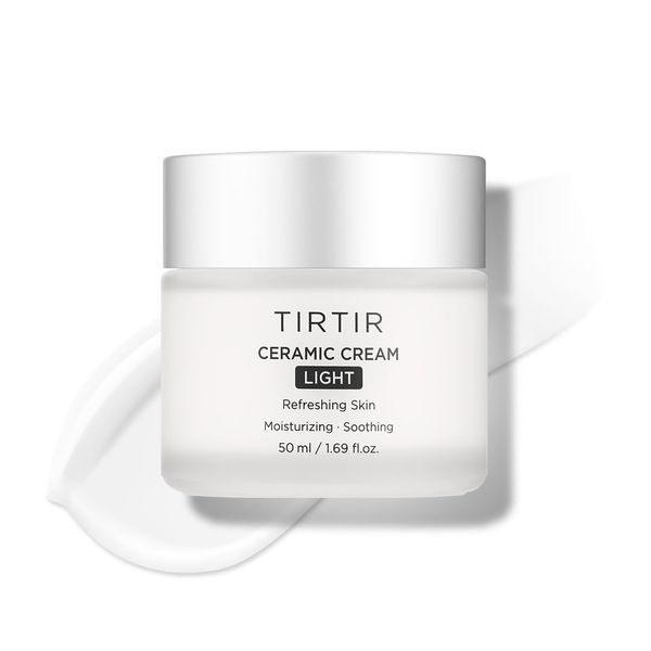 TIRTIR Ceramic Cream Light - Lightweight Moisture for Sensitive Skin