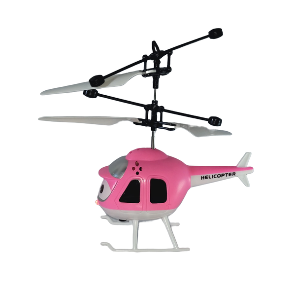 RC &amp; Sensor Helicopter - Kids Pink Theme
