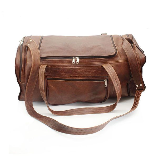 Genuine Leather Duffel Travelling Bag