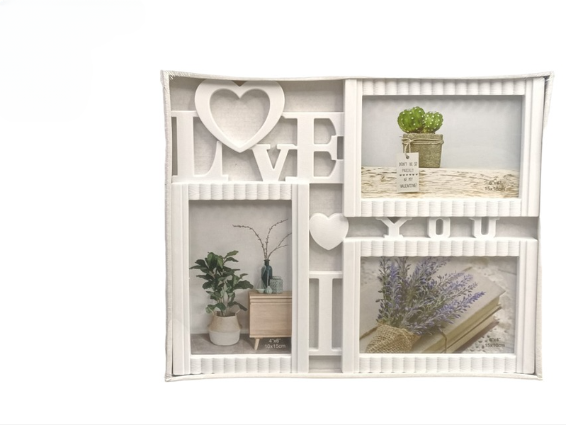 2 Sets Modern Picture Frame - Display Three Photos
