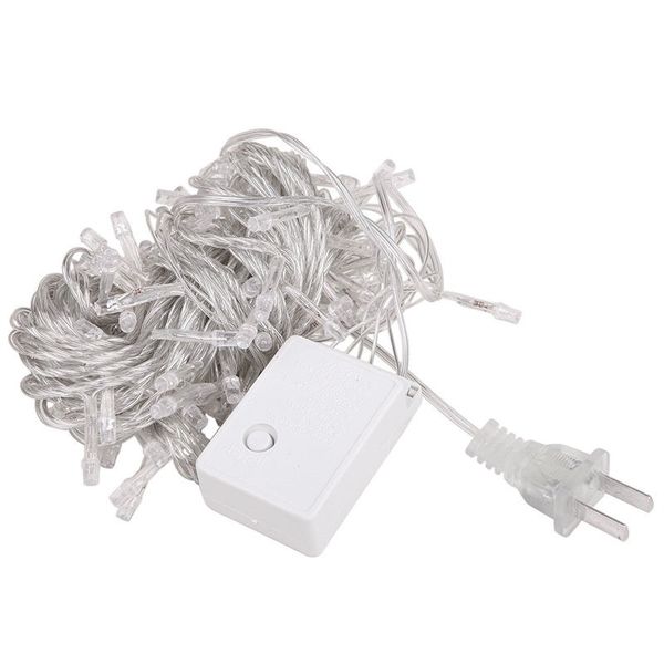 10M 100 LED White Christmas String Fairy Wedding Party Lights