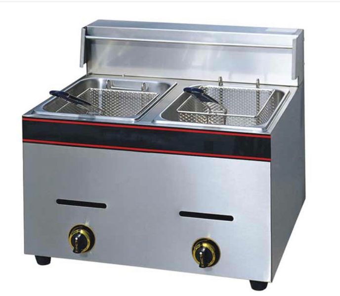 Dansup- Double Gas deep fryer
