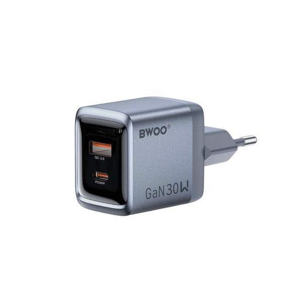 BWOO PD 30W Gan Dual Port Charger