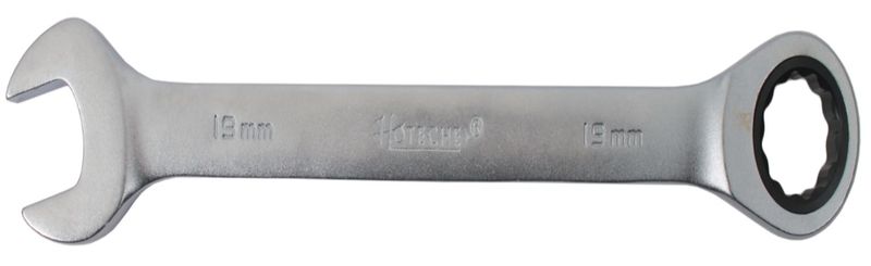 Hoteche 19mm Combination Ratchet Spanner