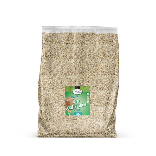 Entice Large Oat Flakes - Gluten Free 5kg
