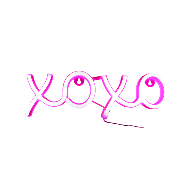 XOXO Neon Sign Lamp USB And Battery Operated