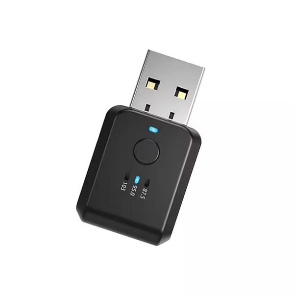 USB Bluetooth 5.1 FM Transmitter &amp; Receiver for Cars-Wireless Audio Adapter
