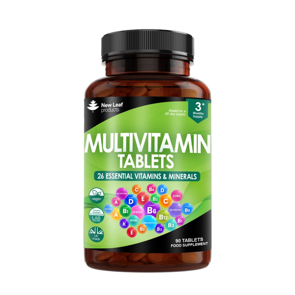 Multivitamin and Mineral Tablets High Strength 90 Pack | Shop Today ...