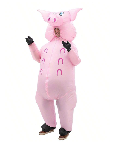 Giant Inflatable Pig Suit