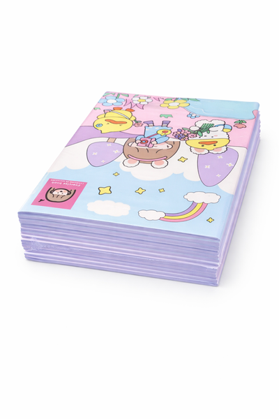 A5 Kids Cute Cartoon Notebook - Book for Kids &amp; School Use-72 Pgs 10 x Pcs