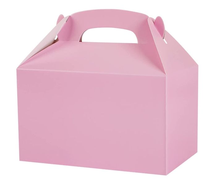 Pink Party Treat Boxes - 12-Piece