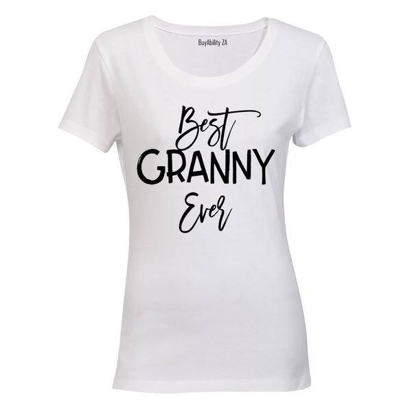 Best Granny Ever - Ladies - T-Shirt - White